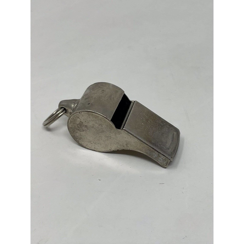 Vintage NOBLE Metal Whistle Police Law Enforcement Made in Japan